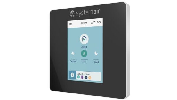 Save touch betjeningspanel sort 138078